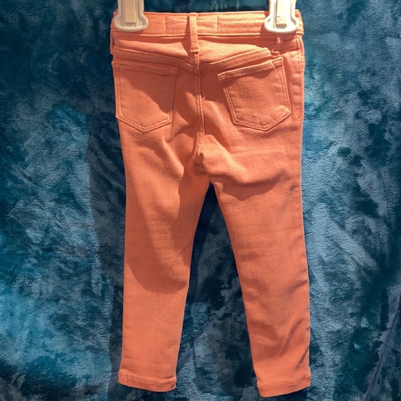 BUNDLE DISCOUNTS! 3T pilling Old Navy Ballerina Orange stretchy Jeans Denim - Picture 5 of 11